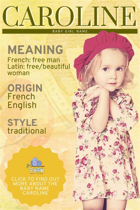 baby caroline|Caroline Name Meaning, Origin, History, And。